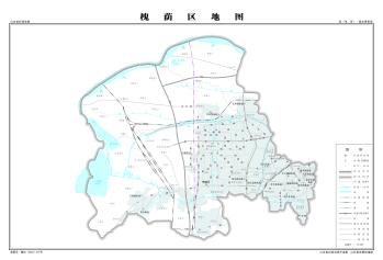 最全最新山东省各地级市下辖各区县（市）标准地图（基本要素版）  -图2