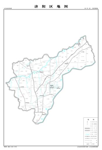 最全最新山东省各地级市下辖各区县（市）标准地图（基本要素版）  -图3