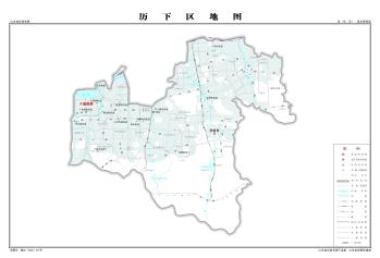 最全最新山东省各地级市下辖各区县（市）标准地图（基本要素版）  -图6