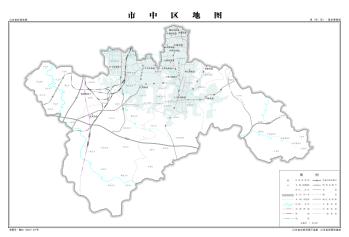 最全最新山东省各地级市下辖各区县（市）标准地图（基本要素版）  -图9