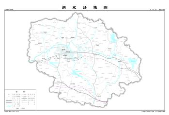 最全最新山东省各地级市下辖各区县（市）标准地图（基本要素版）  -图19