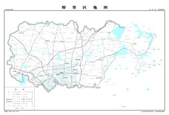 最全最新山东省各地级市下辖各区县（市）标准地图（基本要素版）  -图26