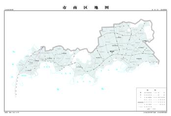 最全最新山东省各地级市下辖各区县（市）标准地图（基本要素版）  -图32