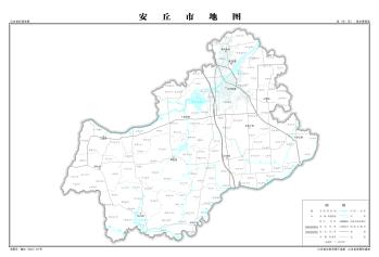 最全最新山东省各地级市下辖各区县（市）标准地图（基本要素版）  -图37