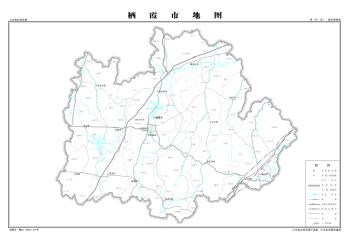 最全最新山东省各地级市下辖各区县（市）标准地图（基本要素版）  -图53