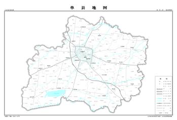 最全最新山东省各地级市下辖各区县（市）标准地图（基本要素版）  -图62