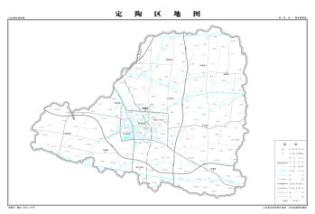 最全最新山东省各地级市下辖各区县（市）标准地图（基本要素版）  -图63