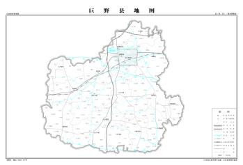 最全最新山东省各地级市下辖各区县（市）标准地图（基本要素版）  -图65