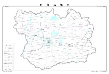 最全最新山东省各地级市下辖各区县（市）标准地图（基本要素版）  -图81