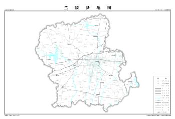 最全最新山东省各地级市下辖各区县（市）标准地图（基本要素版）  -图82