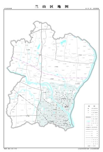 最全最新山东省各地级市下辖各区县（市）标准地图（基本要素版）  -图83