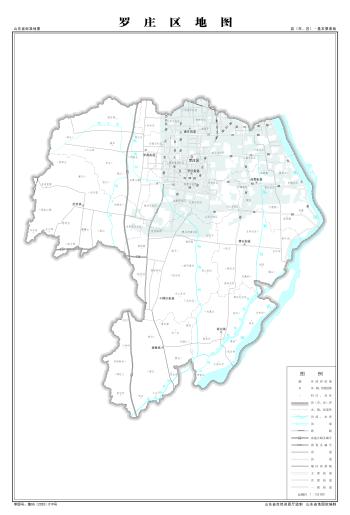 最全最新山东省各地级市下辖各区县（市）标准地图（基本要素版）  -图85