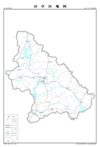 最全最新山东省各地级市下辖各区县（市）标准地图（基本要素版）  -图106