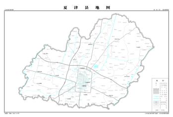 最全最新山东省各地级市下辖各区县（市）标准地图（基本要素版）  -图121