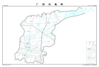 最全最新山东省各地级市下辖各区县（市）标准地图（基本要素版）  -图126